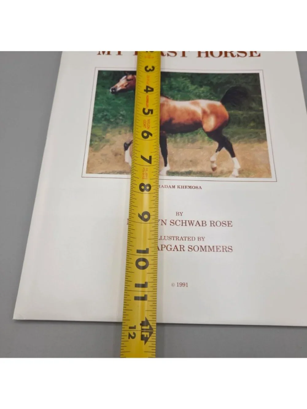 First Edition My First Horse Paper Doll Kit Uncut Madam Khemosa Arabian Stable